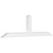 Ekena Millwork Portland Architectural Grade PVC Gable Bracket, 72"W x 21"H x 4"D x 4"F, 7/12 Pitch GBP072X21X0404POR00 - alternate 1